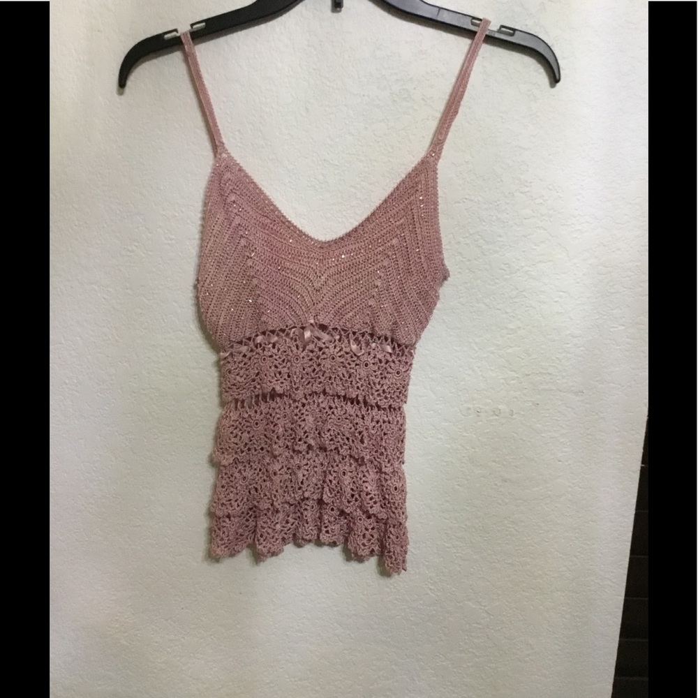 Pink flower pattern blouse